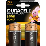 BATTERIA D TORCIA  DURACELL PLUS POWER 2 PEZZI