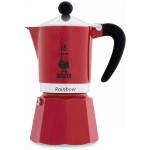 CAFFETTIERA BIALETTI RAINBOW 3 TAZZE ROSSA