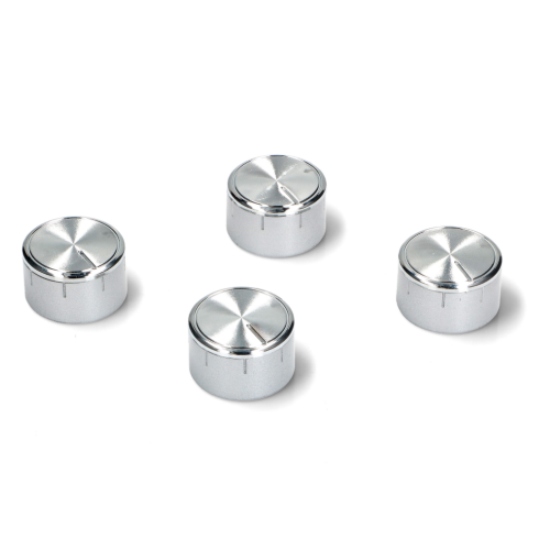 KIT 4 MANOPOLE CUCINA ARGENTO 