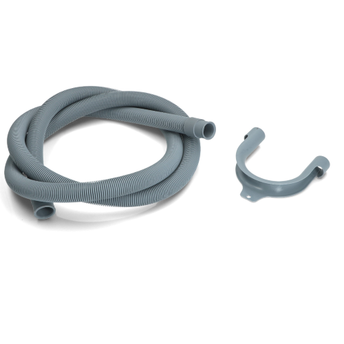 TUBO SCARICO SPIRALATO 2,00MT CON AGGANGIO SCARICO