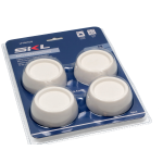 SUPPORTO PIEDINO LVT 4 PZ IN RESINA TPR SKL