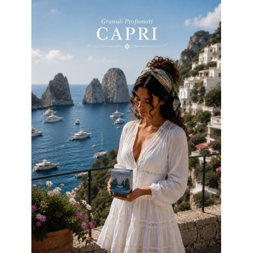 GRANULI PROFUMATI SPIRA CONFEZIONE DA 6 BUSTE - 35g - CAPRI