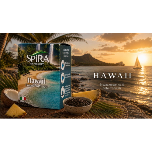 GRANULI PROFUMATI SPIRA CONFEZIONE DA 6 BUSTE - 35g - HAWAII