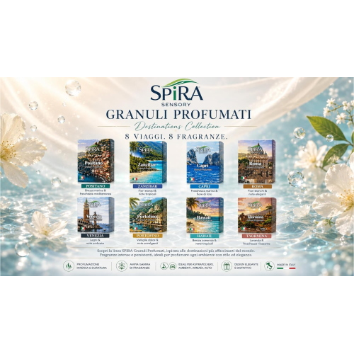 GRANULI PROFUMATI SPIRA CONFEZIONE DA 6 BUSTE - 35g - HAWAII