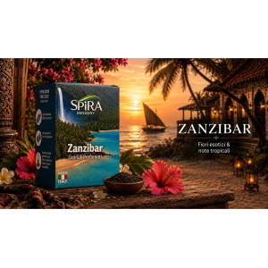 GRANULI PROFUMATI SPIRA CONFEZIONE DA 6 BUSTE - 35g - ZANZIBAR