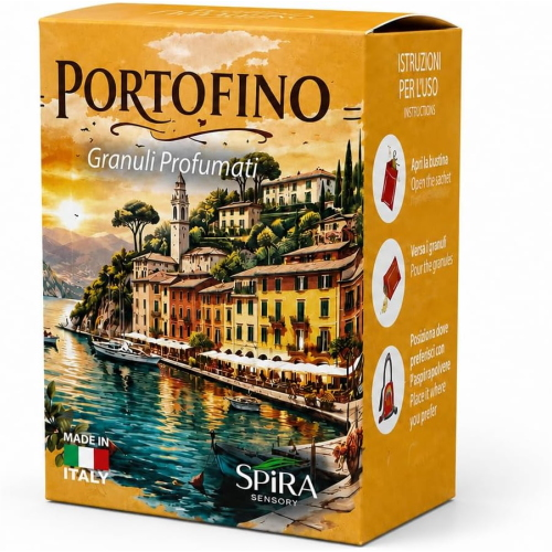 GRANULI PROFUMATI SPIRA CONFEZIONE DA 6 BUSTE - 35g - PORTOFINO